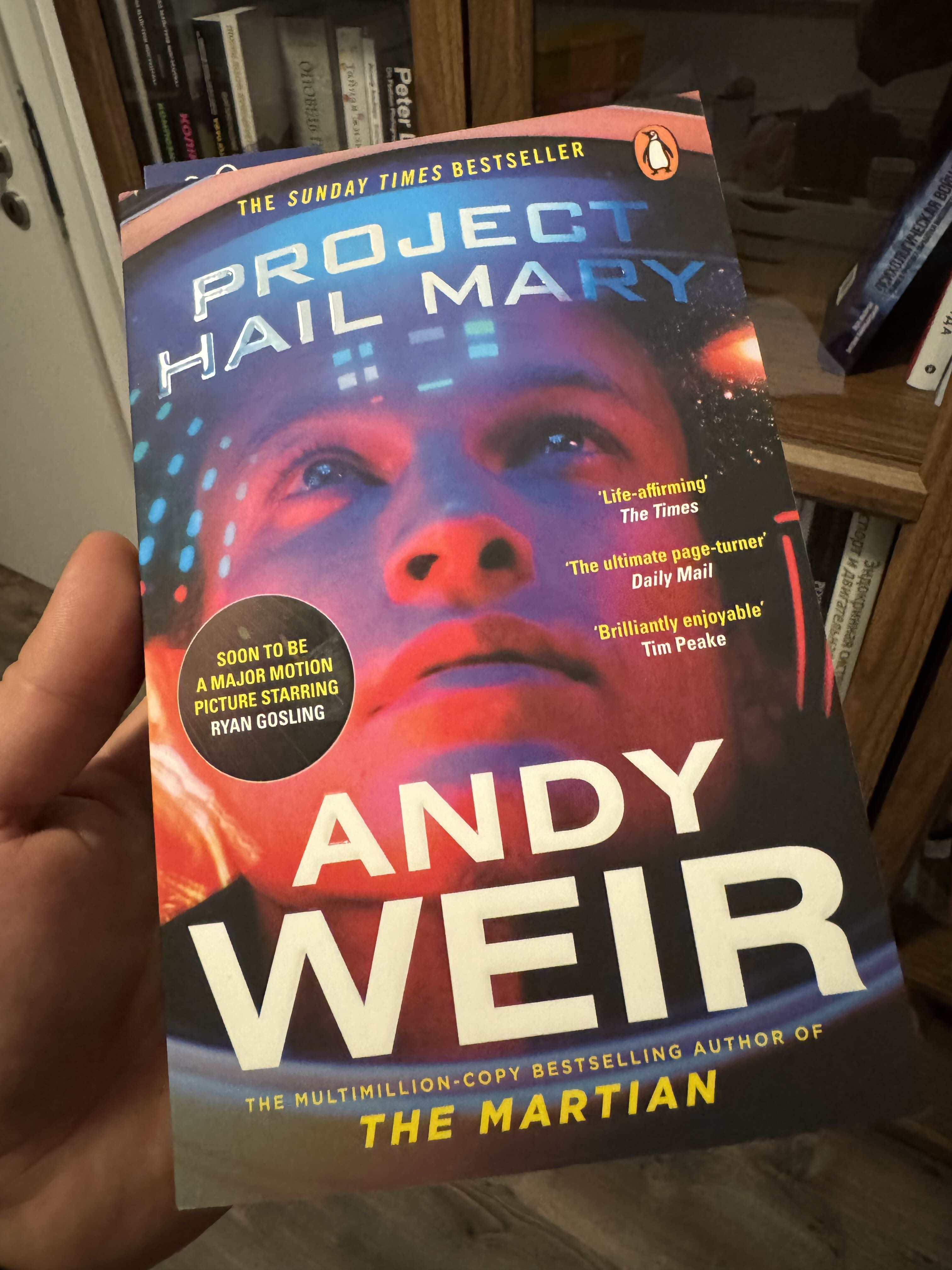 Project Hail Mary Book Cover